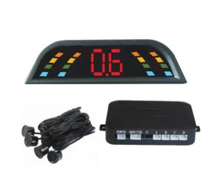 Car Reverse Parking Radar 4 Sensor Security System Sound Buzzer Alert Alarm for Camera Car Monitor_1