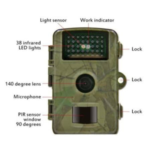 Infrared Induction, Heat Sensor and Night Vision Hunting Camera_1