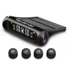Load image into Gallery viewer, Wireless Solar Tyre Pressure Monitoring System TPMS with Black and White LED_1
