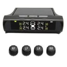 Load image into Gallery viewer, Wireless Solar Tyre Pressure Monitoring System TPMS with Black and White LED_2
