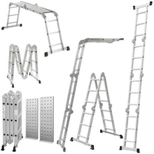 Load image into Gallery viewer, 4.7M Aluminium Multi-Purpose Ladder_0
