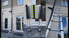 Load image into Gallery viewer, 6.2m Straight Telescopic Ladder_2

