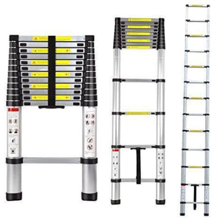 4.4m Straight Telescopic Ladder_0